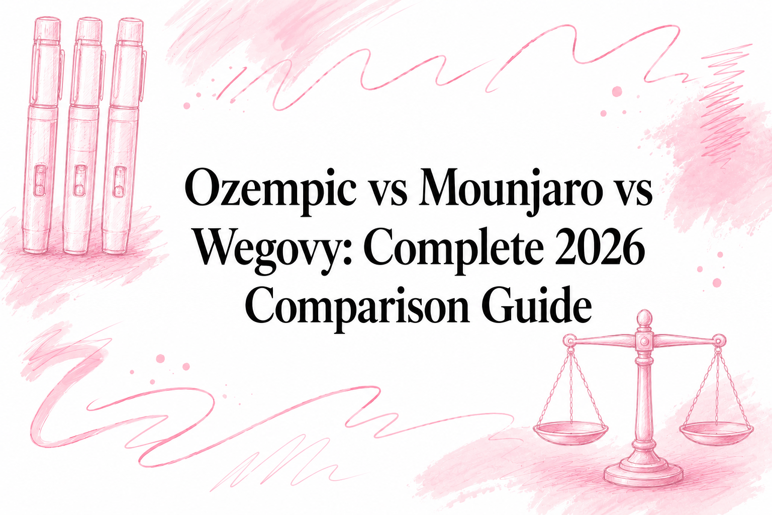 Ozempic vs Mounjaro vs Wegovy: Complete 2026 Comparison Guide