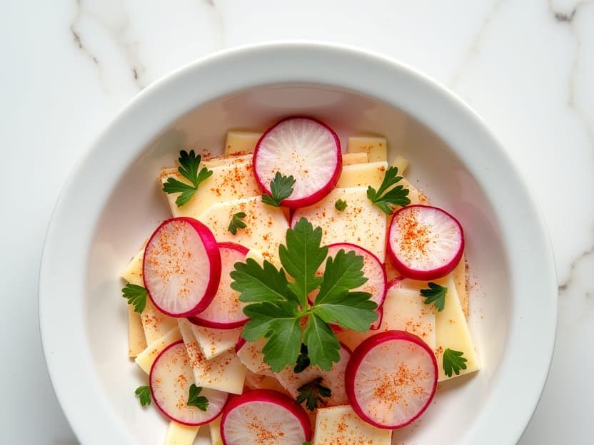 High-Protein Cheese Salad