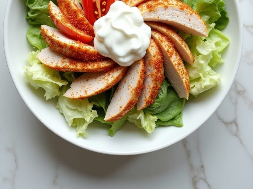 Pan-Seared Turkey Salad