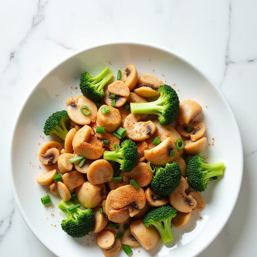 Sesame Chicken Broccoli Stir-Fry, one portion