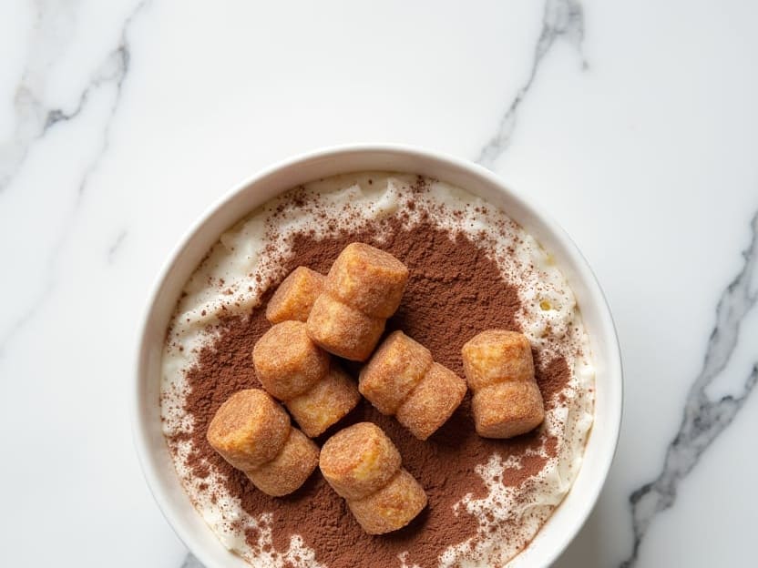 Skyr Coffee Rice-Cake Tiramisu