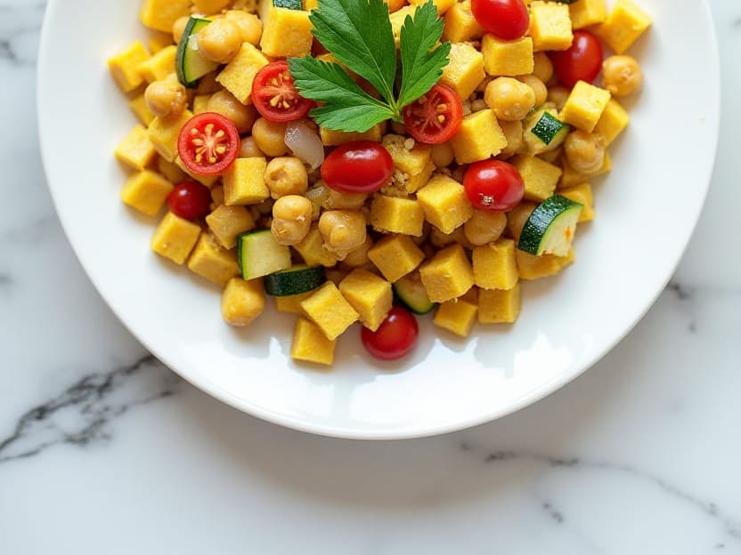 Tofu Scramble with Vegetables